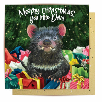Greeting Card Little Devil