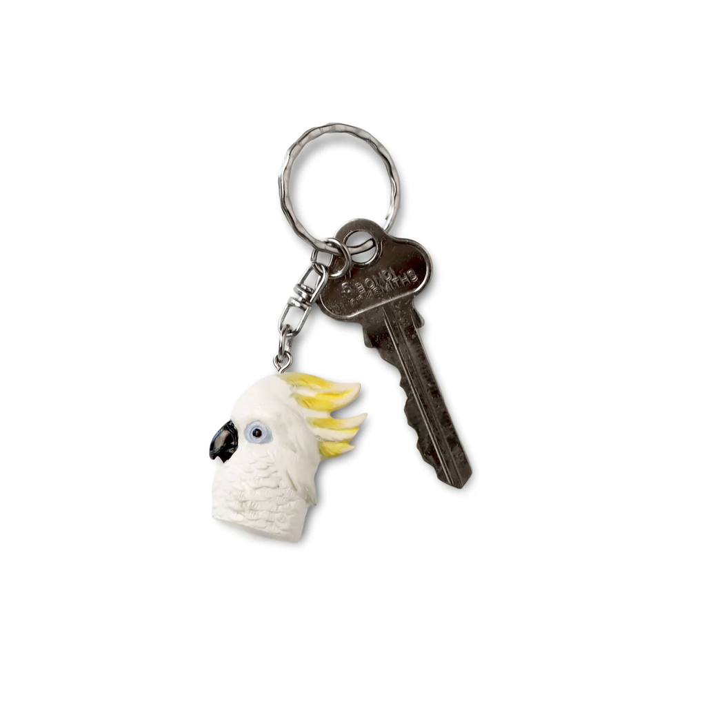 Keyring Aussie Cuties White Cockatoo