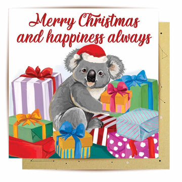 Greeting Card Happiness Always Koala