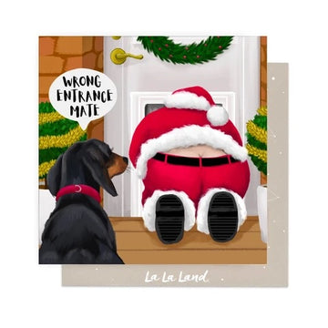 Greeting Card Wrong Entrance