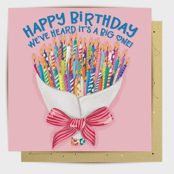 Greeting Card We've Heard It's A Big One