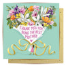 Greeting Card Giant Bouquet For Mum