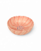 Blush Stoneware Flower Bowl