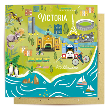 Greeting Card - Victoria