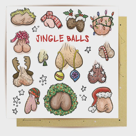 Greeting Card Jingle Balls 1
