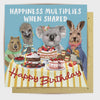 Card - Happiness Multiplies