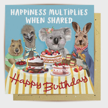 Card - Happiness Multiplies