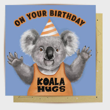 Greeting Card Koala Hugs!