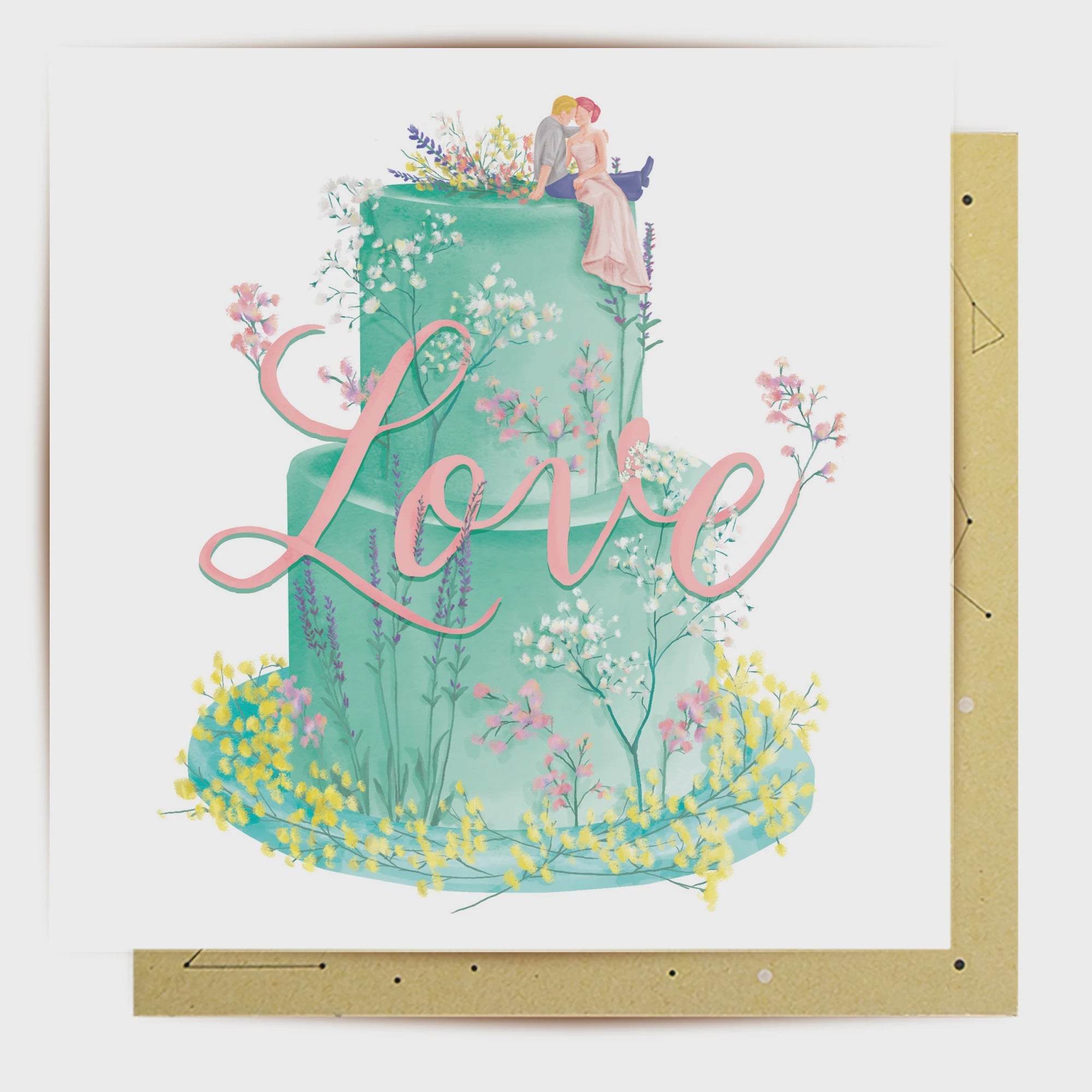 Card - Wedding Cake Love