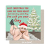 Greeting Card Gay Christmas