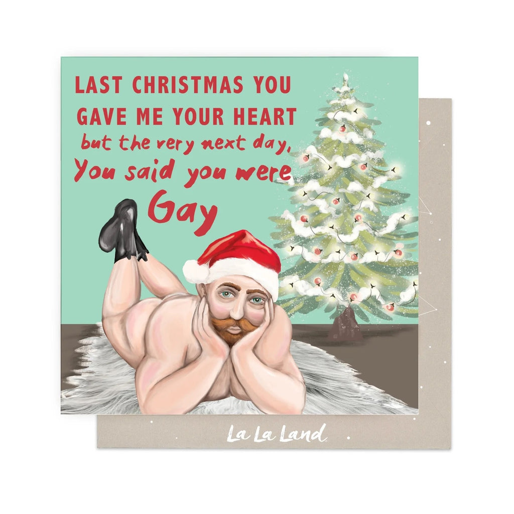 Greeting Card Gay Christmas