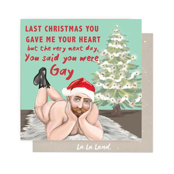 Greeting Card Gay Christmas