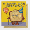 Greeting Card Banana Years