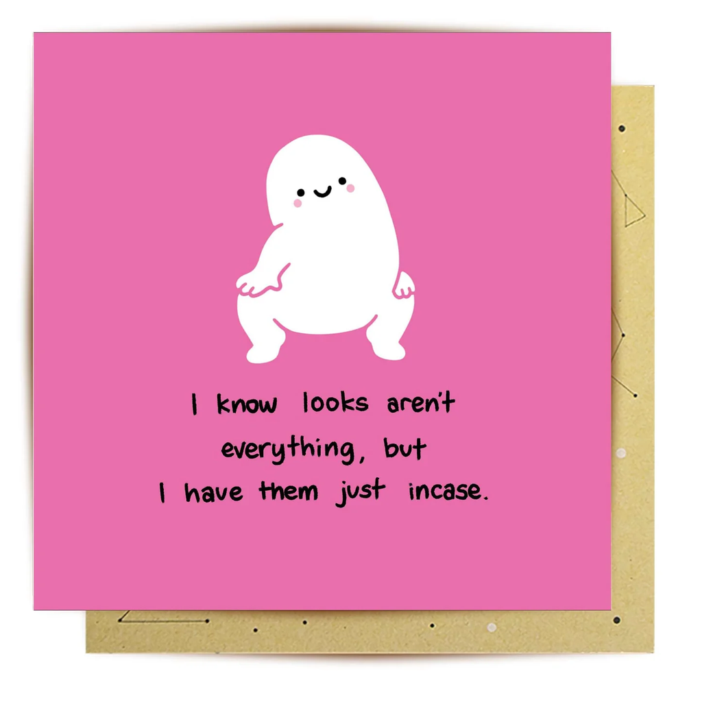 Greeting Card - Looks Aren't Everything