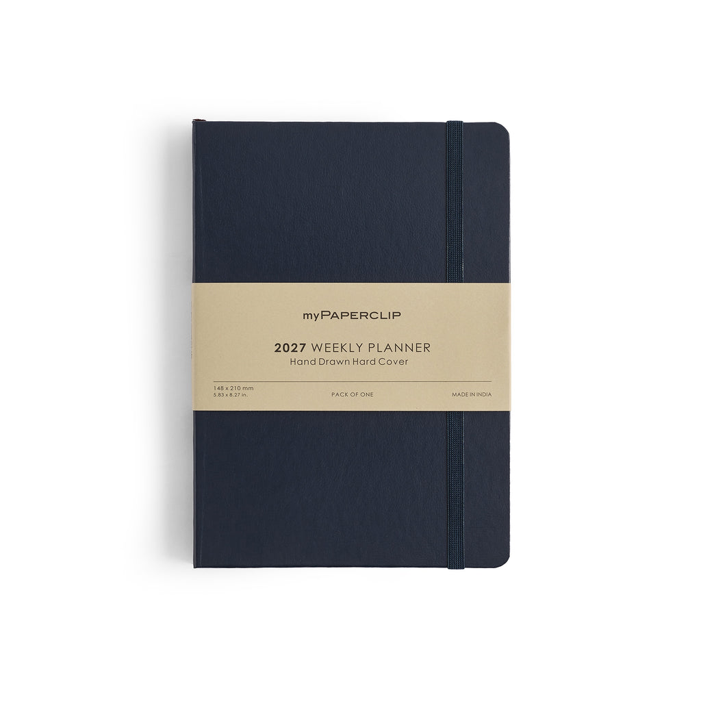 myPAPERCLIP 2027 Weekly Planner H1 - Blue