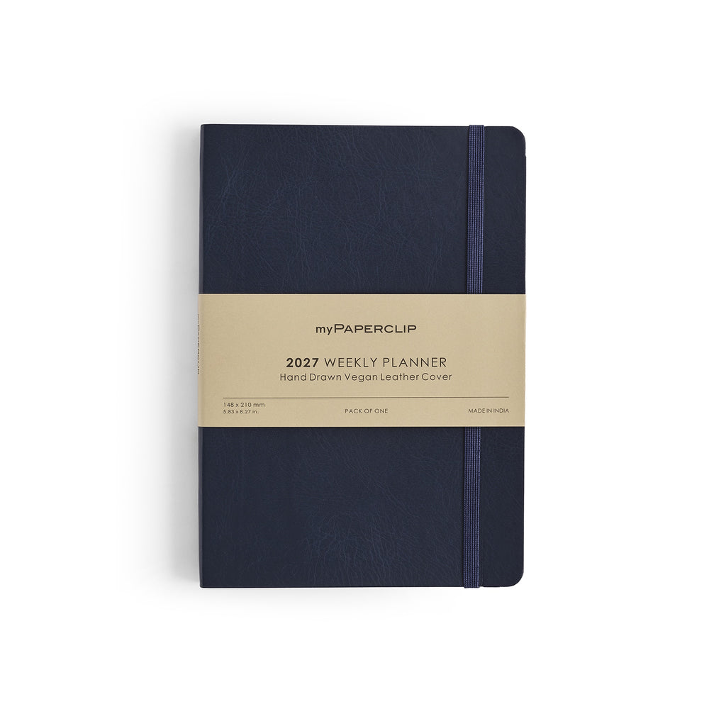 myPAPERCLIP 2027 Weekly Planner R2 - Blue