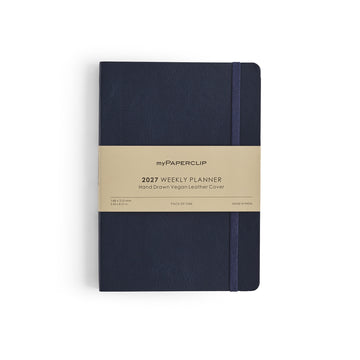 myPAPERCLIP 2027 Weekly Planner R2 - Blue