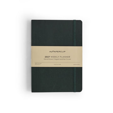 myPAPERCLIP 2027 Weekly Planner R2 - Green