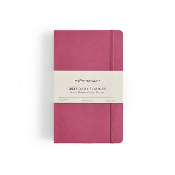 myPAPERCLIP 2027 Daily Planner M1 - Raspberry