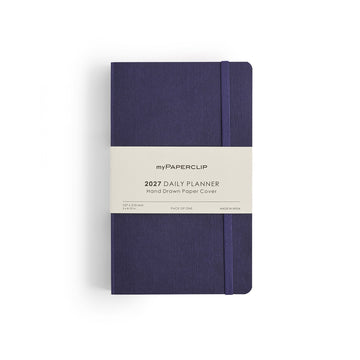 myPAPERCLIP 2027 Daily Planner M1 - Aubergine