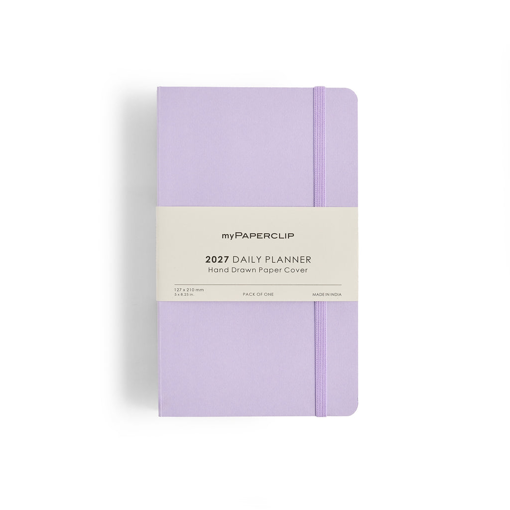 myPAPERCLIP 2027 Daily Planner M1 - Lilac