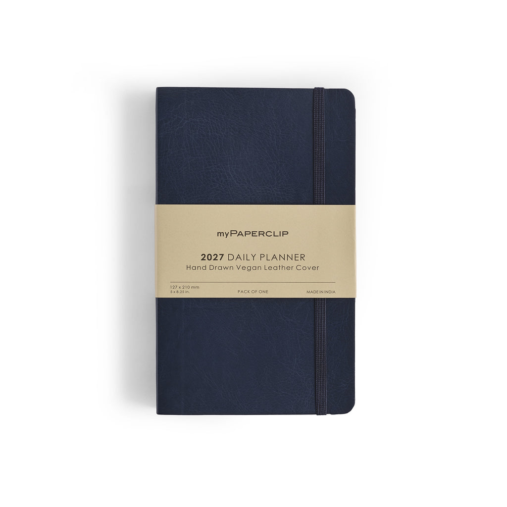 myPAPERCLIP 2027 Daily Planner M2 - Blue