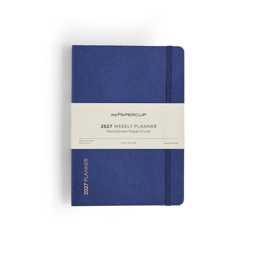 myPAPERCLIP 2027 Weekly Planner D1 - Blueberry