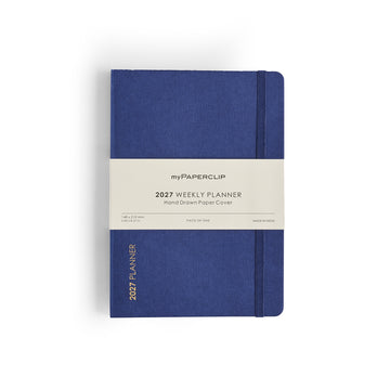 myPAPERCLIP 2027 Weekly Planner D1 - Blueberry