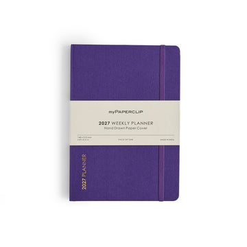 myPAPERCLIP 2027 Weekly Planner D1 - Amethyst