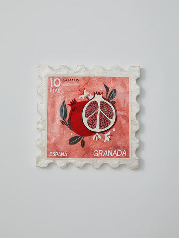 Pommegranate Stamp