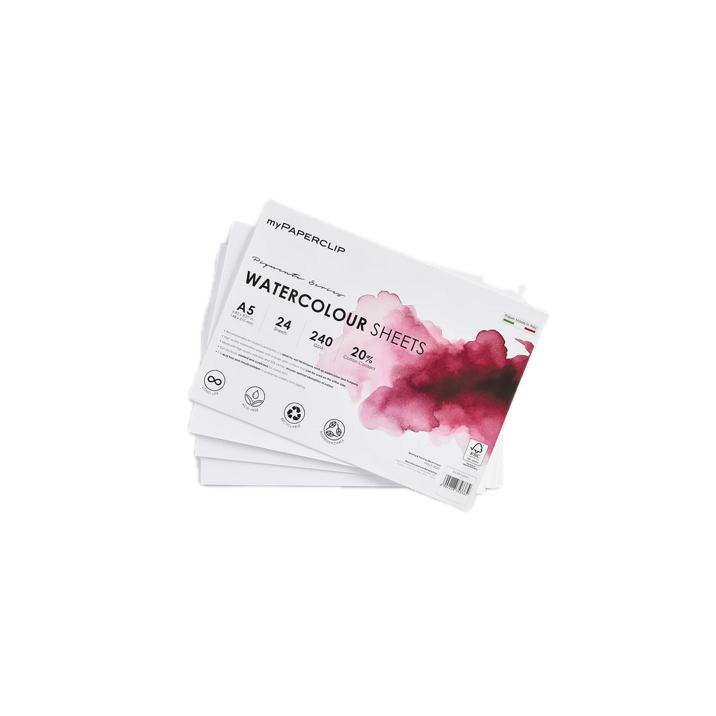 Italian Watercolour Sheets A5