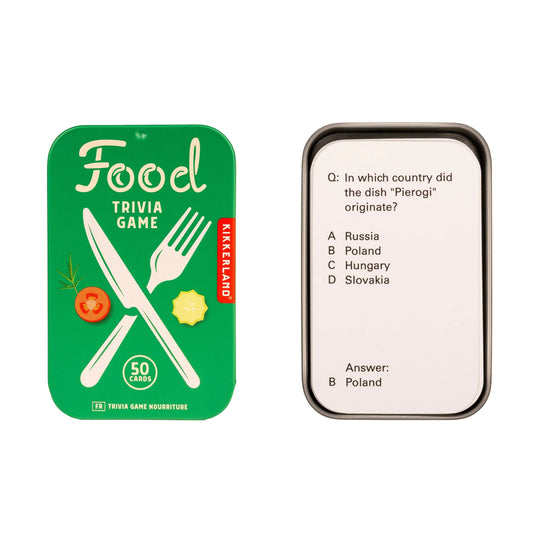 Food Trivia Tin