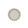 Astrid Stripe Dish Small - Blue/Brown/Off White
