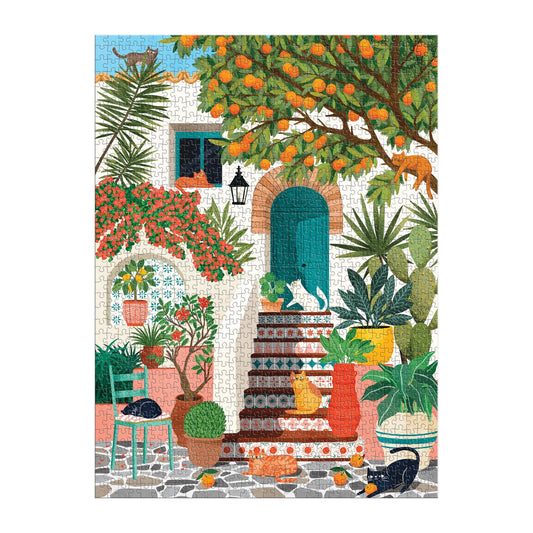 Mediterranean Cats | 1,000 Piece Jigsaw Puzzle
