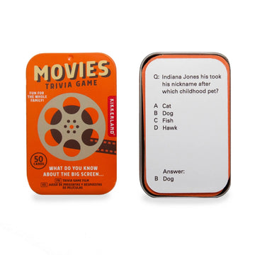 Movies Trivia Tin