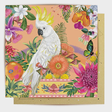 Card - Tropicana Cockatoos
