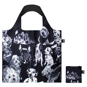 Red Poppy Bee Dogs Bag