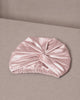 Silk Turban Shell Pink | Double- Layered Silk