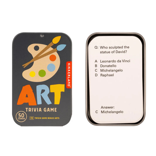 Art Trivia Tin