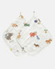 Baby Washcloth Muslin-2pcs Arcadia Station Hands