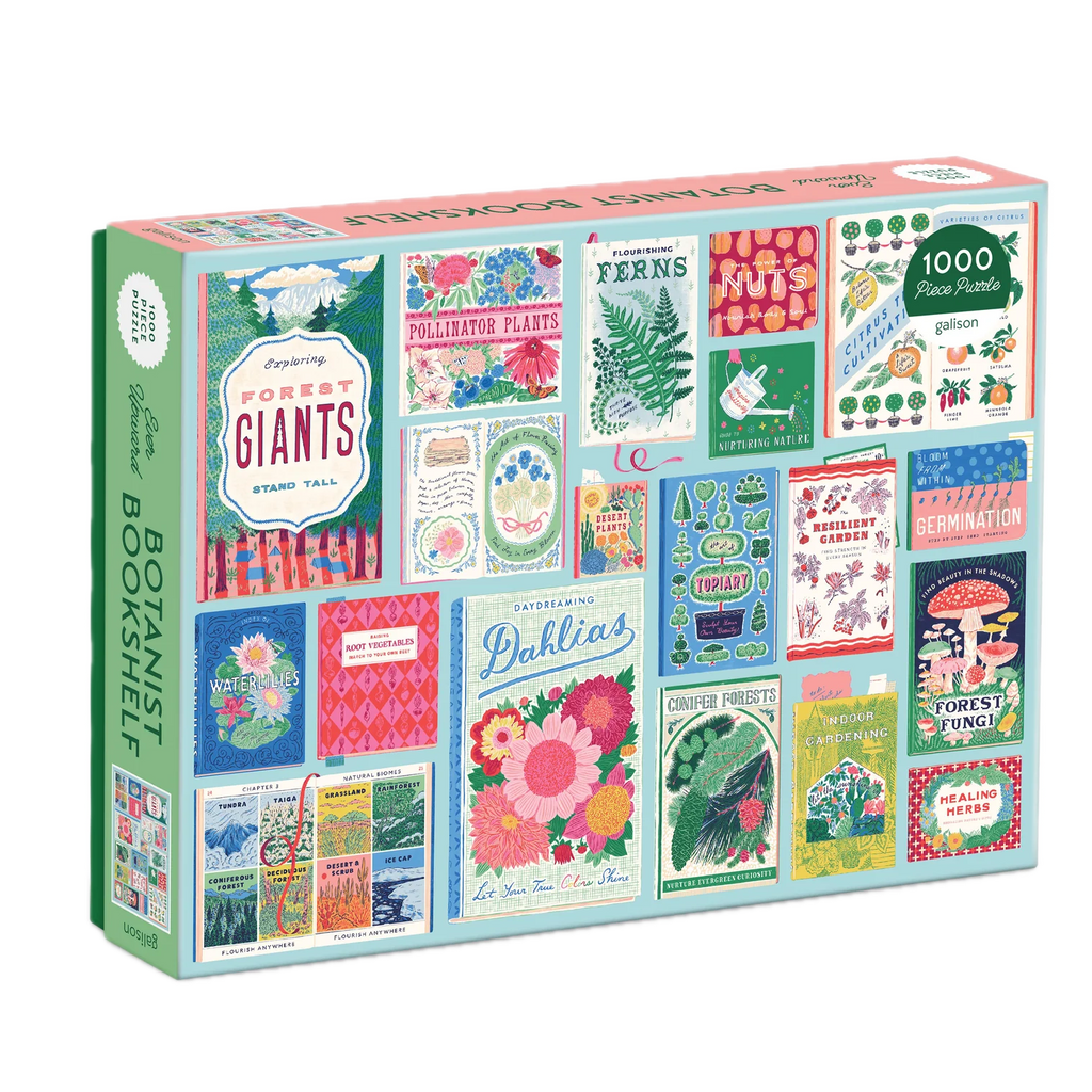 Ever Upward Botanist Bookshelf Puzzle - 1000pc