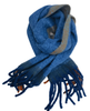 Oslo Scarf Blue 180cm