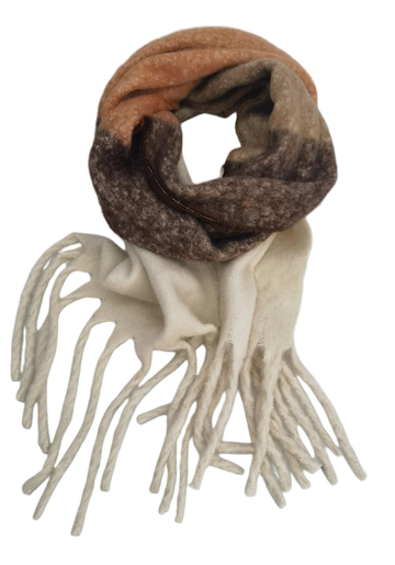 Torquay Scarf Cream & Beige