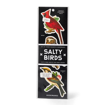 Salty Birds Magnetic Bookmarks