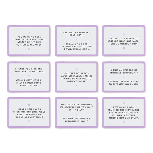 Emergency Pick-up Lines Card Set