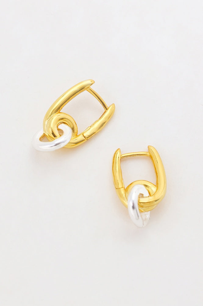 Evie Earring - Gold/Silver (7352)