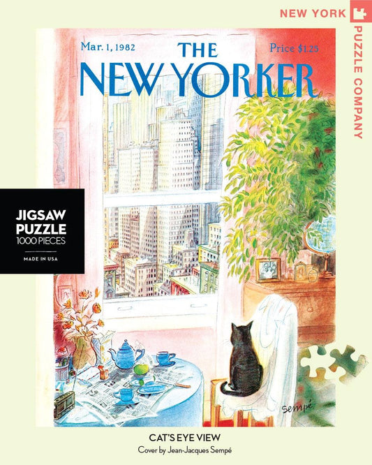 1000 Pc Puzzle – Cat’s Eye View - Handworks Nouveau Paperie