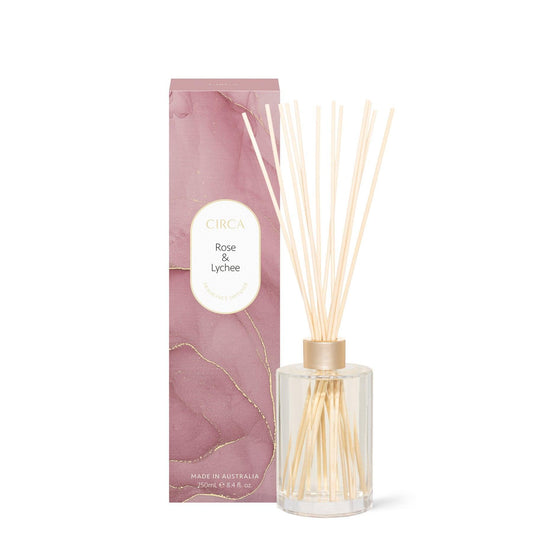 250ml Diffuser - ROSE & LYCHEE - Handworks Nouveau Paperie