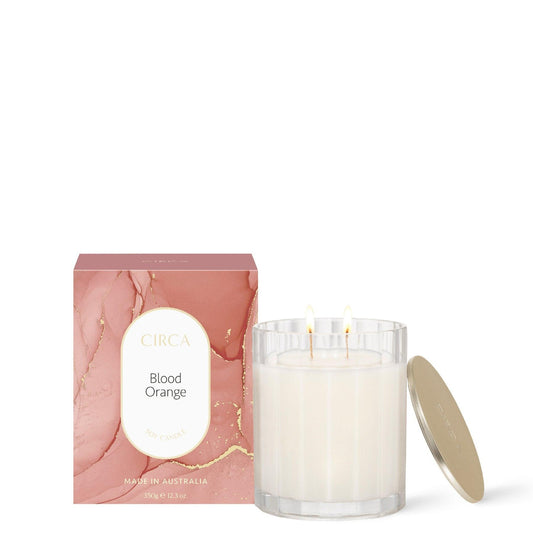 350g Candle - BLOOD ORANGE - Handworks Nouveau Paperie