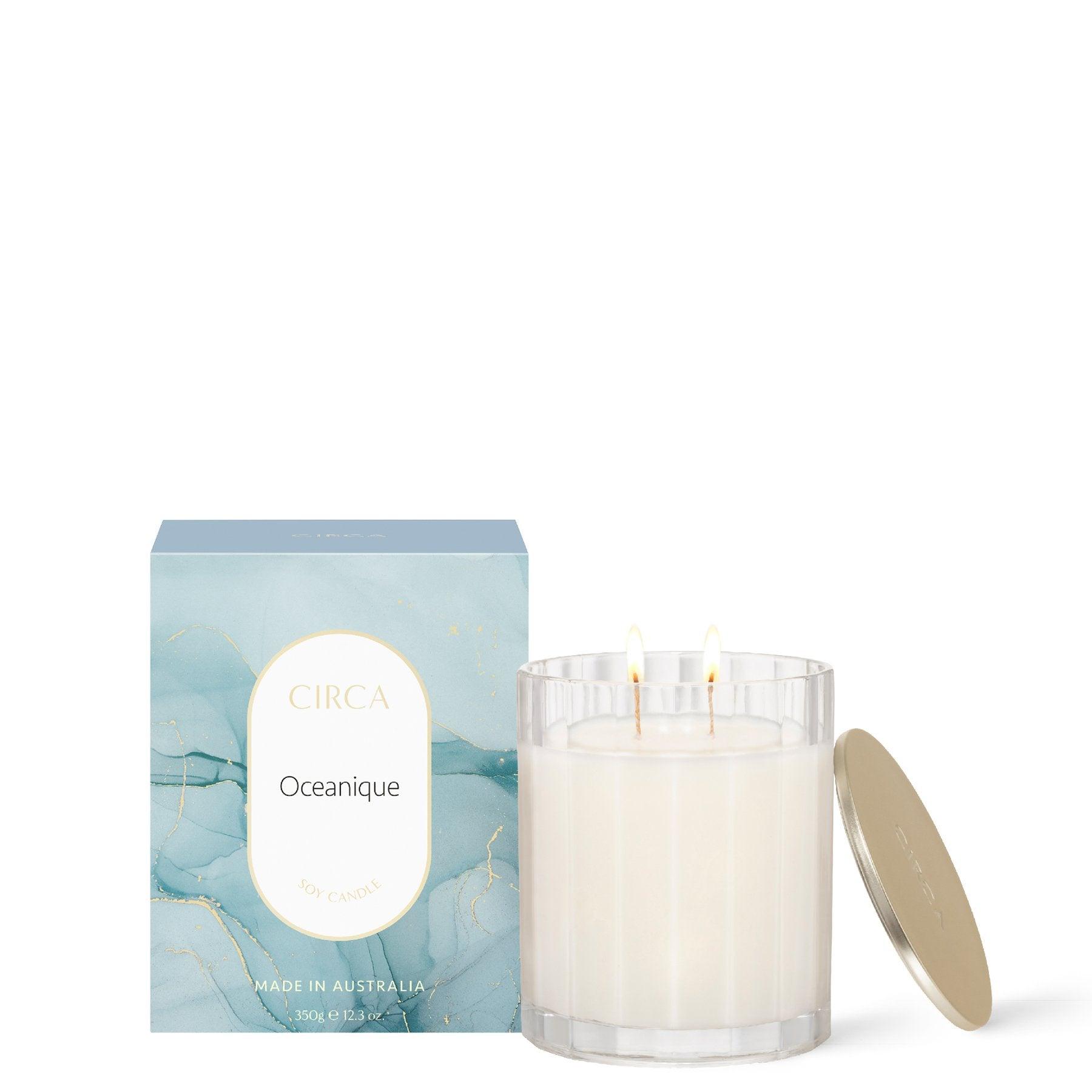350g Candle - OCEANIQUE - Handworks Nouveau Paperie